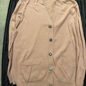 Tory Burch wool cardigan with rhinestones buttons